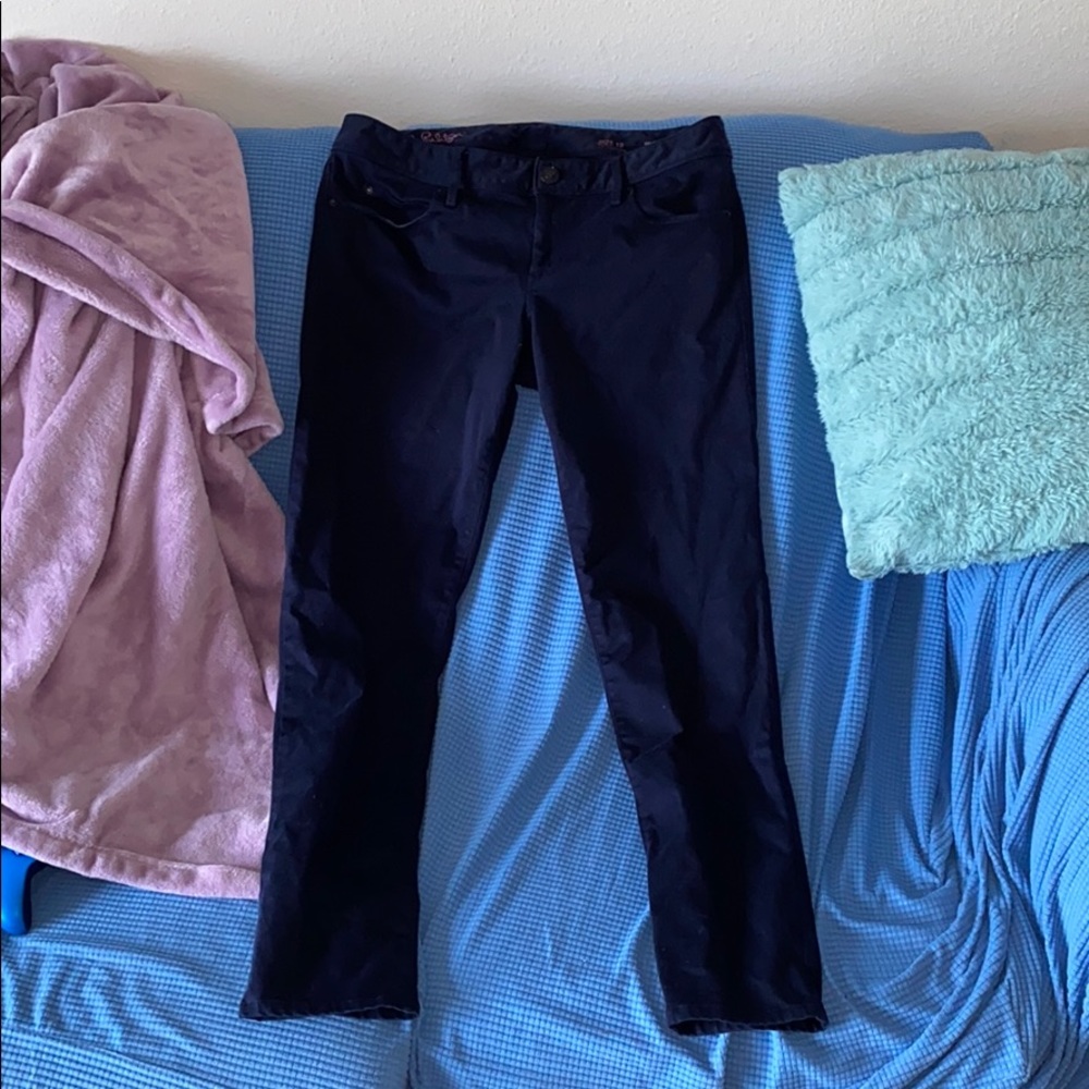 Dark blue Lilly Pulitzer Worth Skinny pants, 10